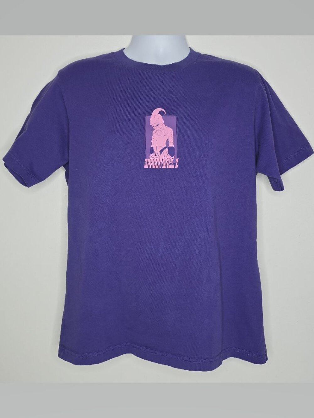 UNIQLO UT Dragon Ball Z Majin Buu Final Form Purple T-Shirt Large Mens Anime